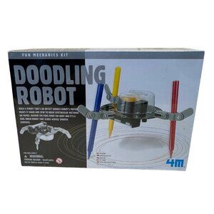 4M Doodling Robot Kit Fun Mechanics DIY Science Toy For Kids & Adults